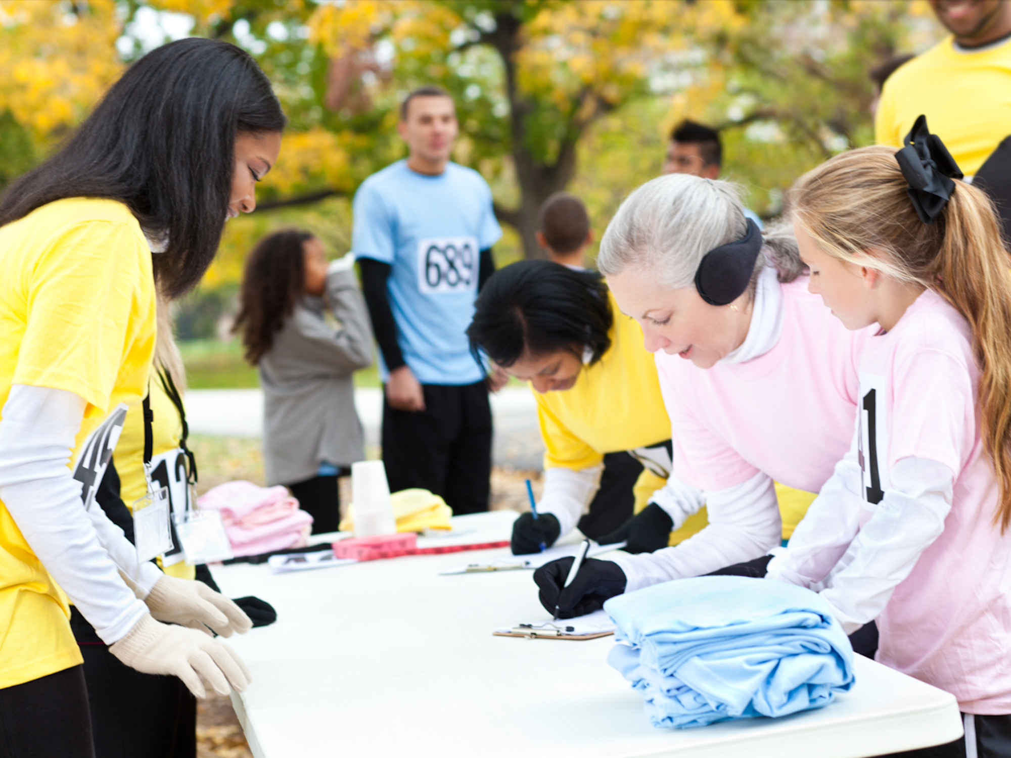 Charity walk sign up