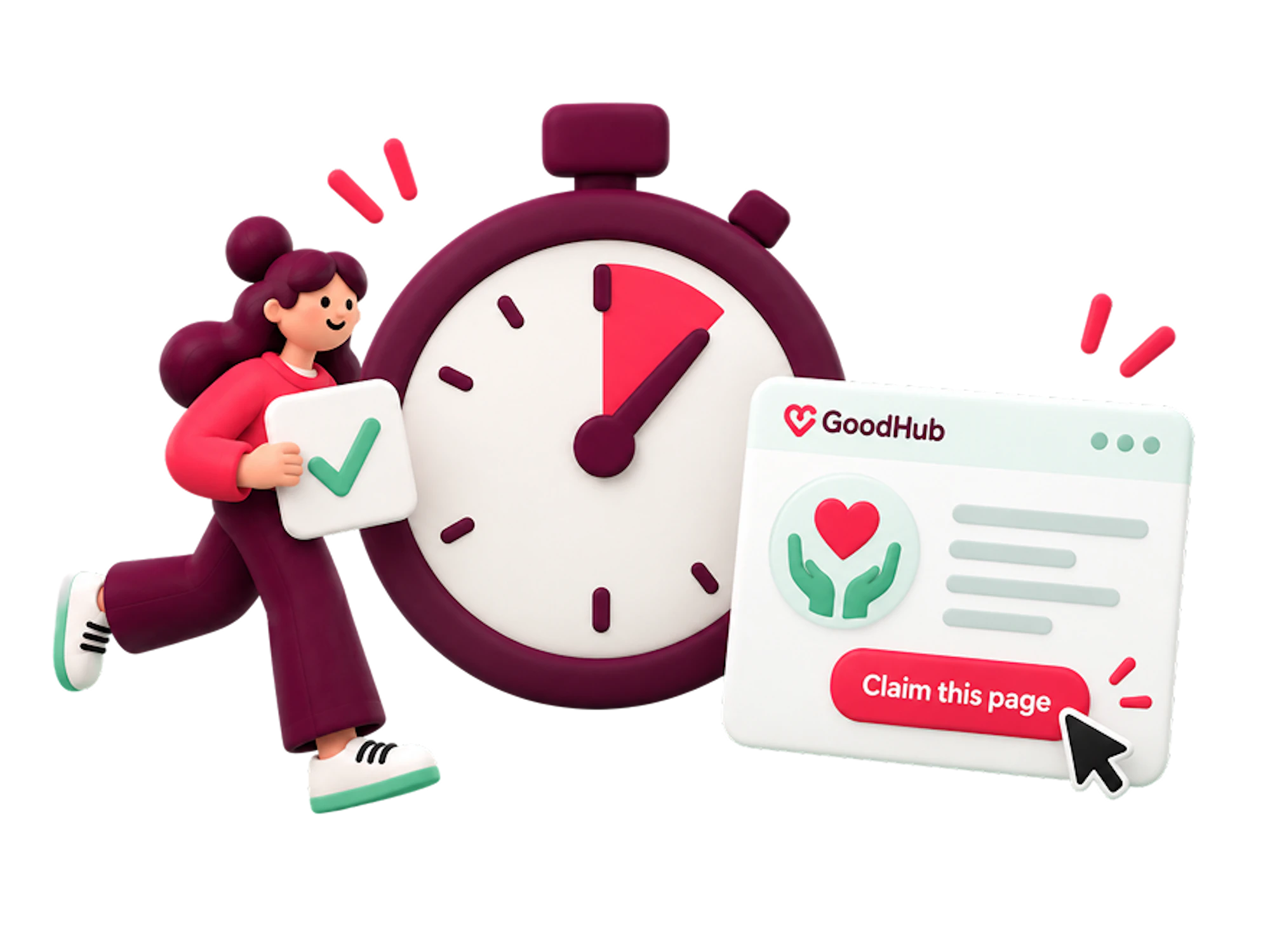 Claim your GoodHub charity page